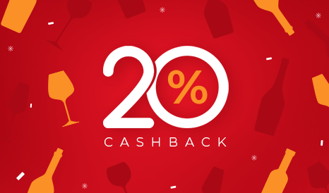 20 ANS 1J1V = CASHBACK 20%